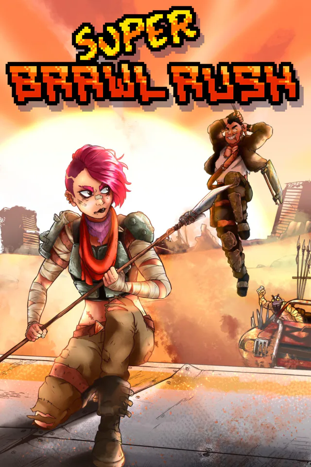 Copertina di Super Brawl Rush