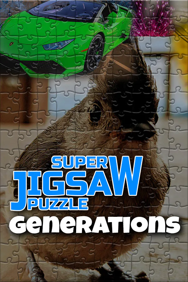 Copertina di Super Jigsaw Puzzle: Generations