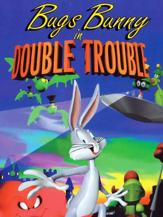 Copertina di Bugs Bunny in Double Trouble