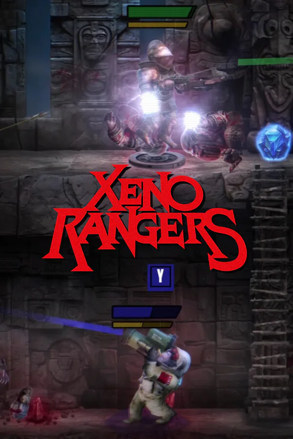 Copertina di Xeno Rangers