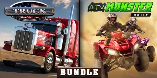 Copertina di Truck Simulator USA & ATV Monster Rally Bundle
