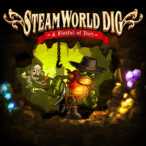 Copertina di SteamWorld Dig