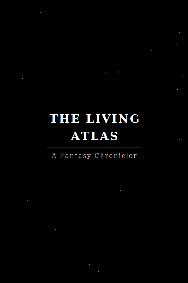 Copertina di The Living Atlas: A Fantasy Chronicler
