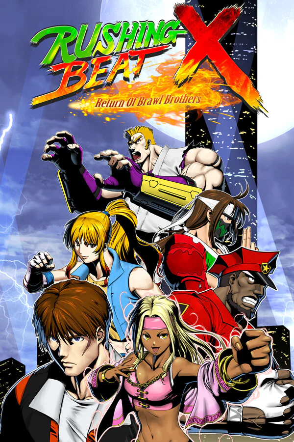 Copertina di Rushing Beat X: Return of Brawl Brothers