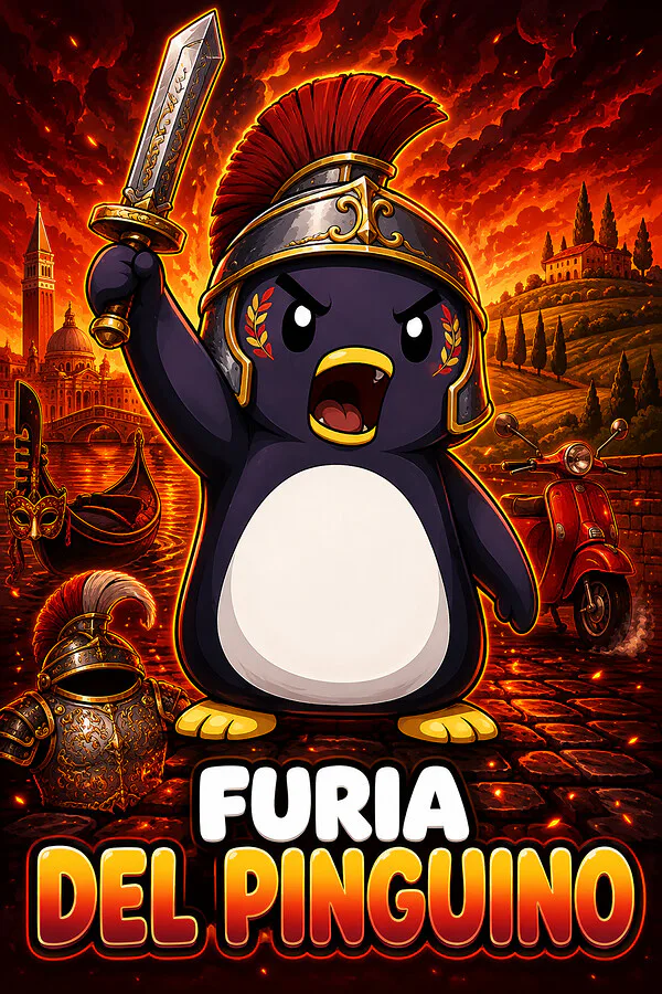 Copertina di Furia del Pinguino