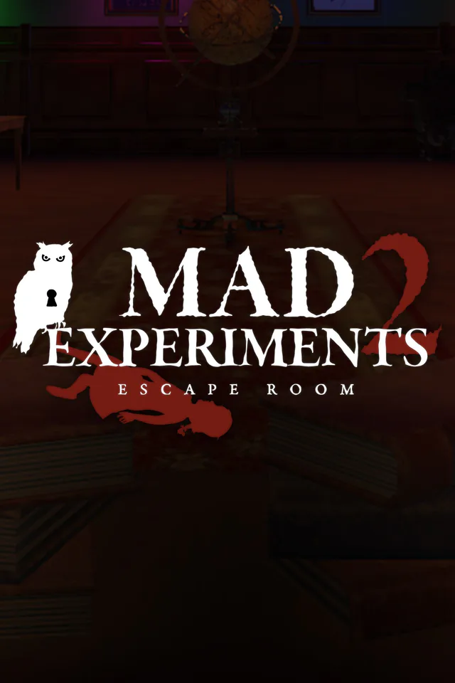 Copertina di Mad Experiments: Escape Room 2