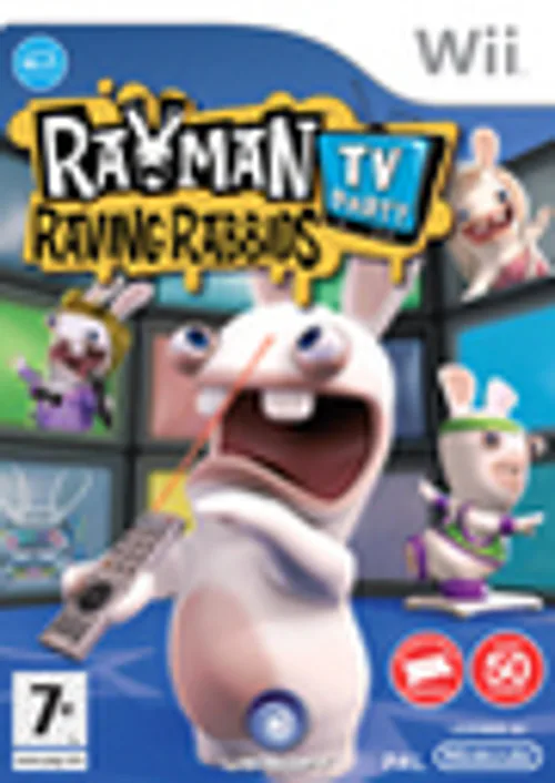 Copertina di Rayman Raving Rabbids: TV Party