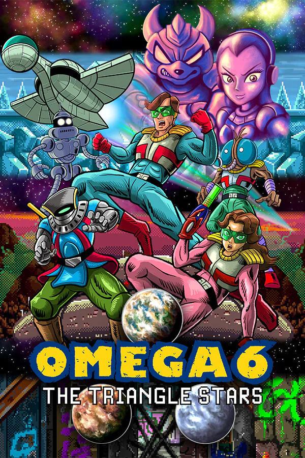 Copertina di Omega 6 The Triangle Stars