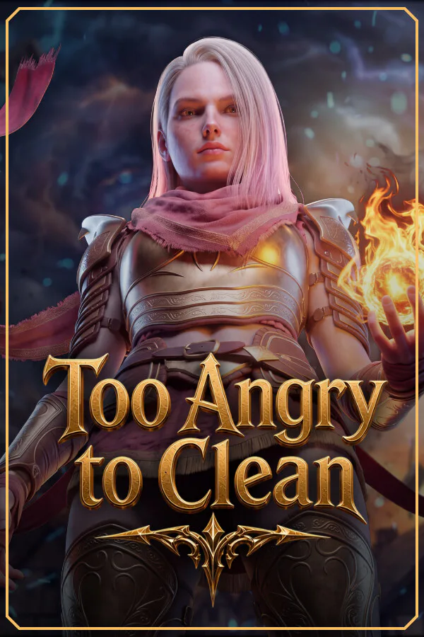 Copertina di Too Angry to Clean