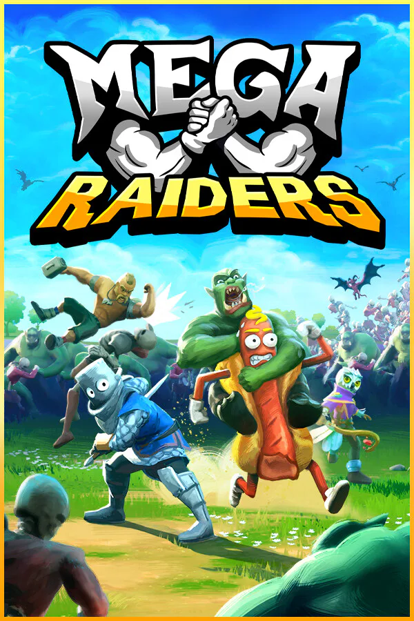 Copertina di Mega Raiders