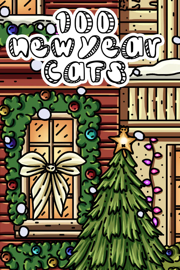 Copertina di 100 New Year Cats