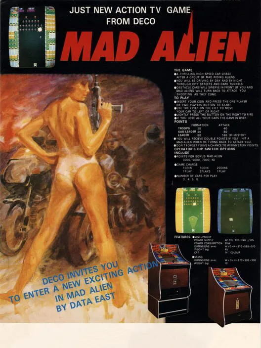 Copertina di Mad Alien
