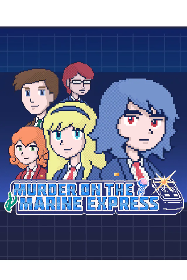 Copertina di Murder on the Marine Express