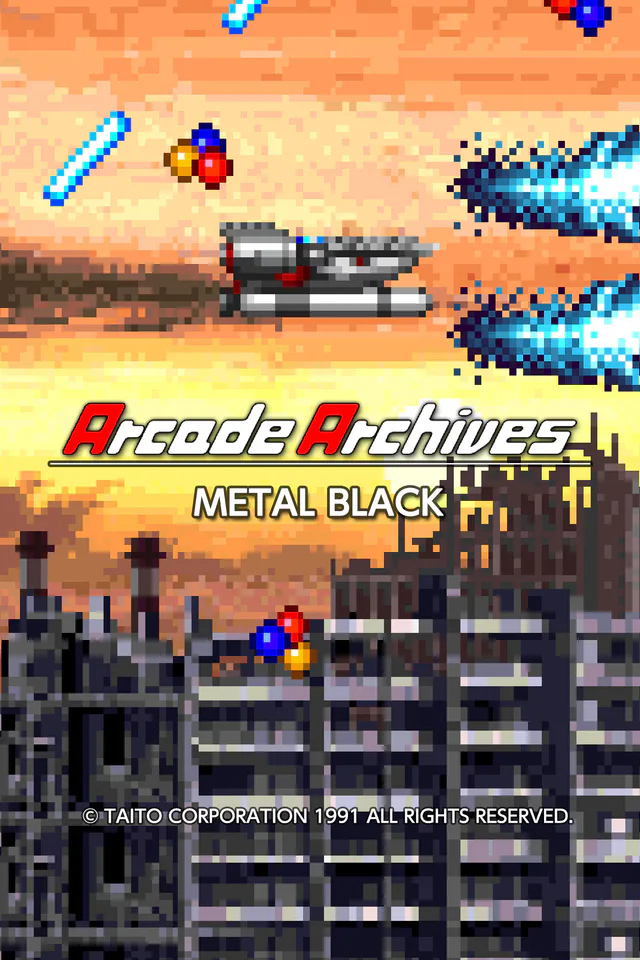 Copertina di Arcade Archives METAL BLACK
