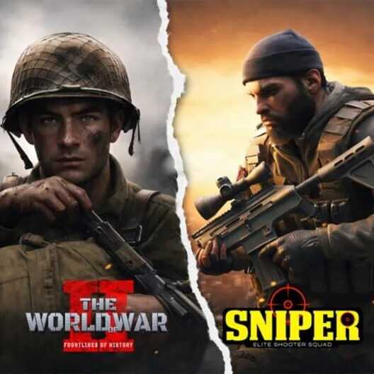 Copertina di Sniper - Elite Shooter Squad & The World of War II: Frontlines of History