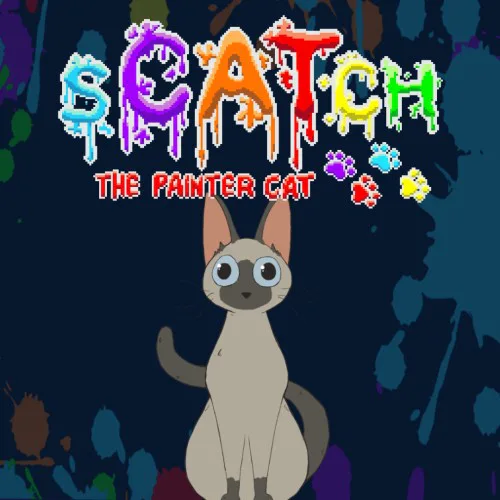 Copertina di sCATch: The Painter Cat