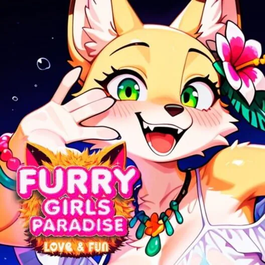 Copertina di Furry Girls Paradise: Love & Fun