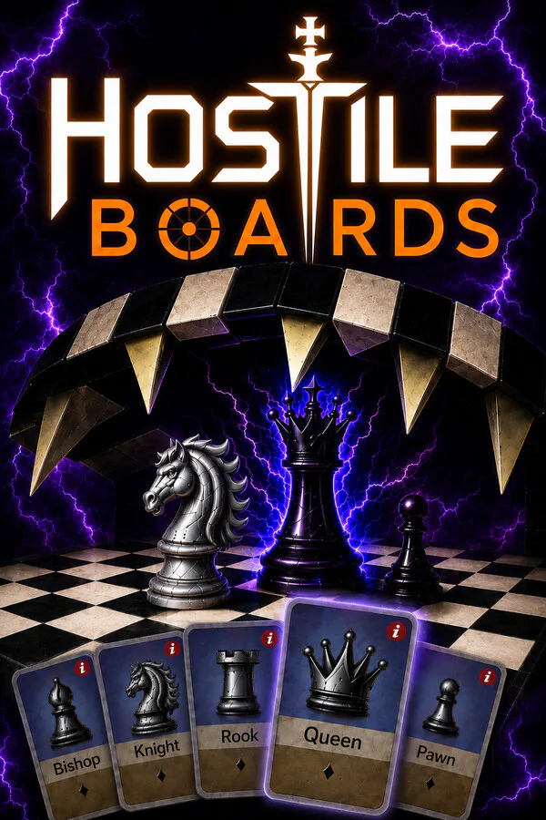 Copertina di Hostile Boards