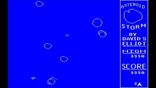 Copertina di Asteroid Storm