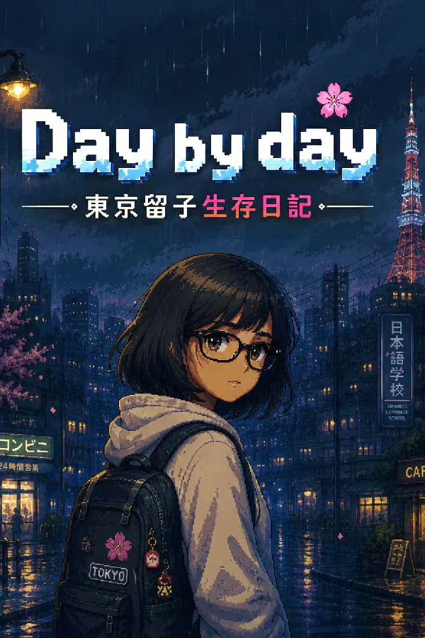 Copertina di Day by day:东京留子生存日记