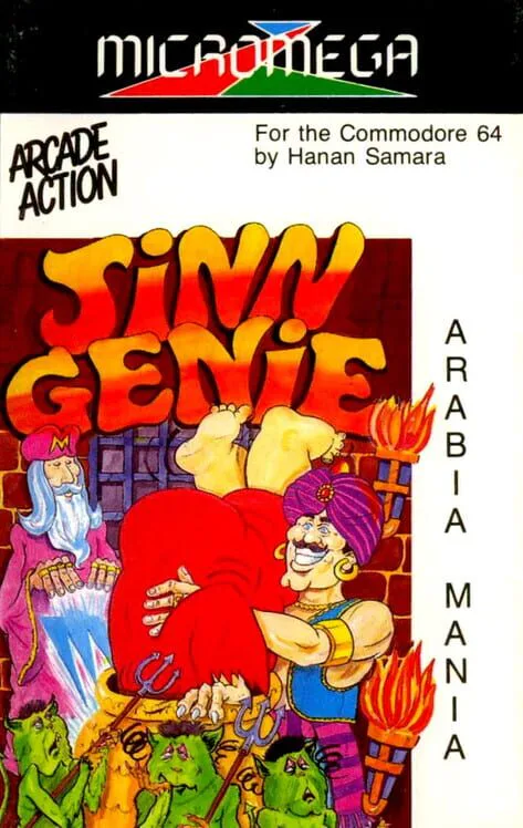 Copertina di Jinn Genie: Arabia Mania