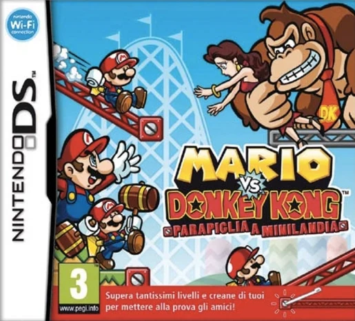Copertina di Mario vs. Donkey Kong: Parapiglia a Minilandia