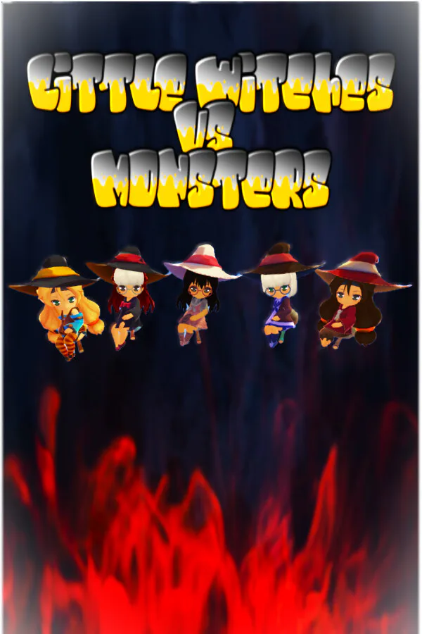 Copertina di Little Witches vs Monsters