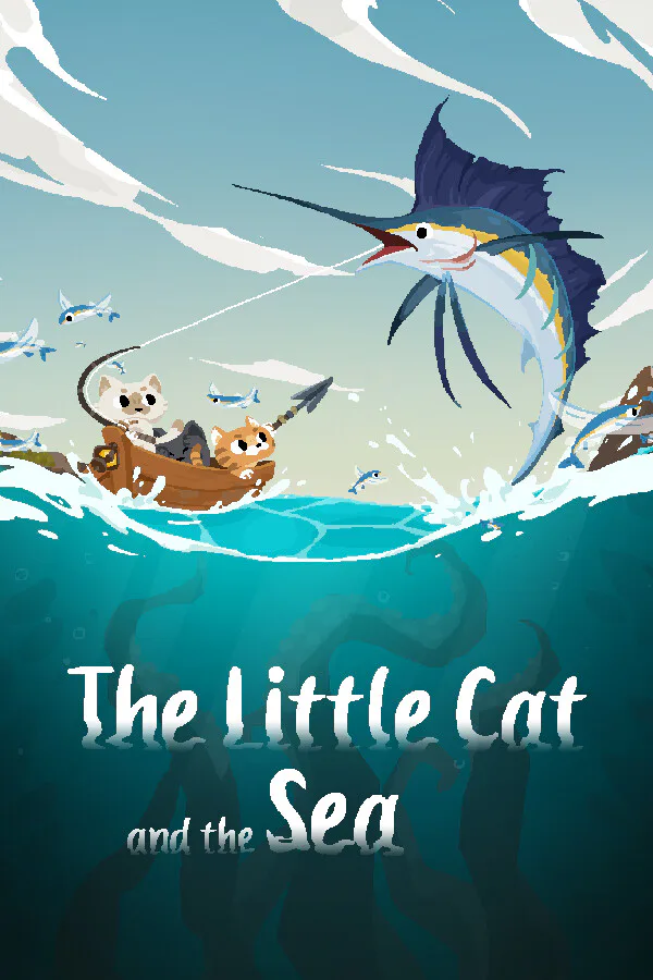 Copertina di The Little Cat and the Sea