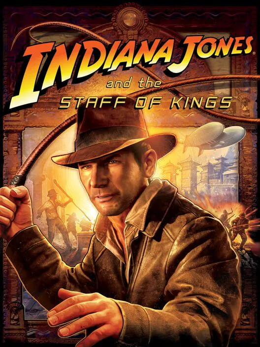 Copertina di Indiana Jones and the Staff of Kings