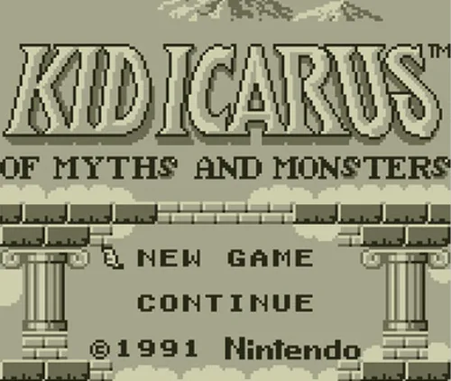 Copertina di Kid Icarus of Myths and Monsters