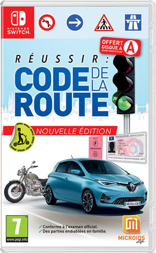 Copertina di Réussir : Code de la Route - Nouvelle Édition (French Highway Code)