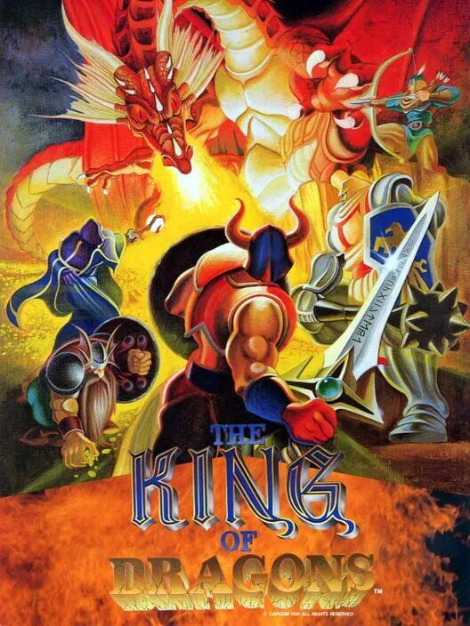Copertina di The King of Dragons