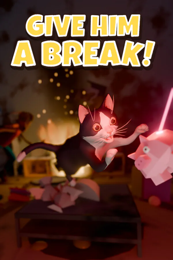 Copertina di Give him a break!