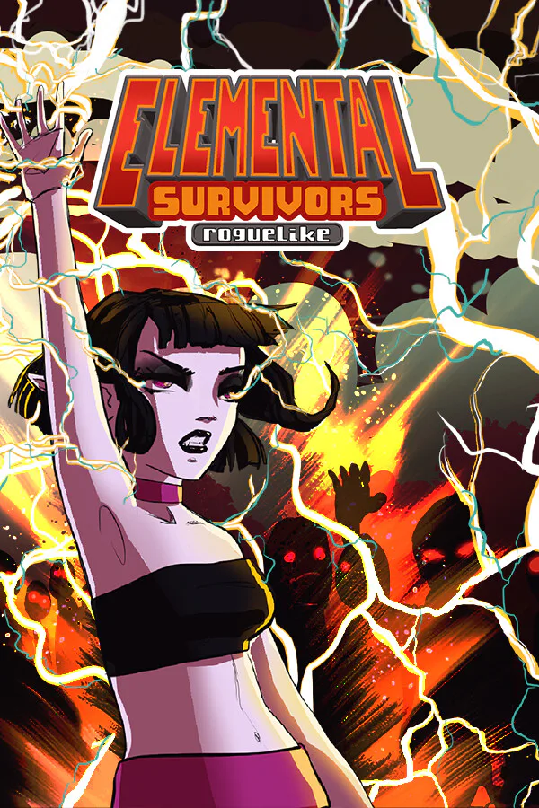 Copertina di Elemental Survivors : Roguelike