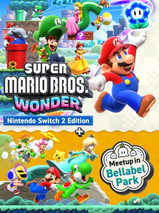 Copertina di Super Mario Bros. Wonder: Nintendo Switch 2 Edition + Meetup in Bellabel Park