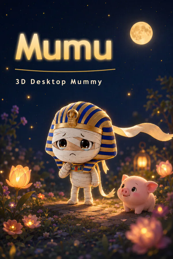 Copertina di Mumu: 3D Desktop Mummy