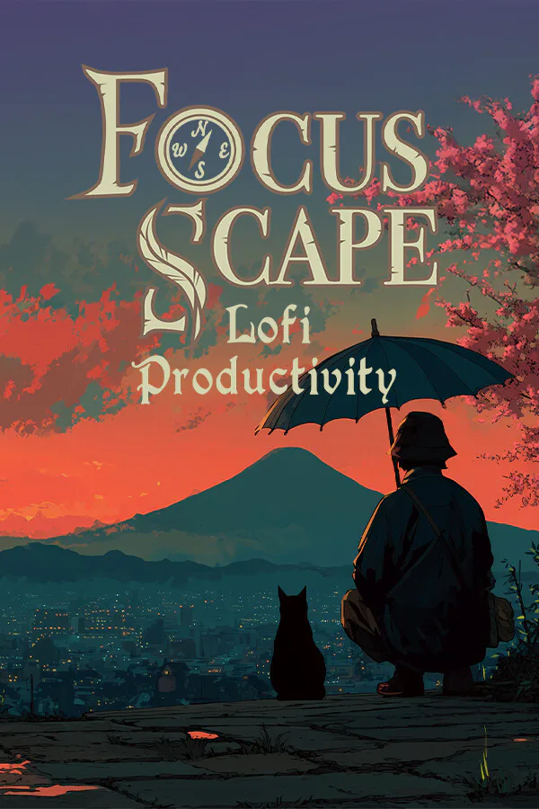 Copertina di FocusScape: Lofi Productivity