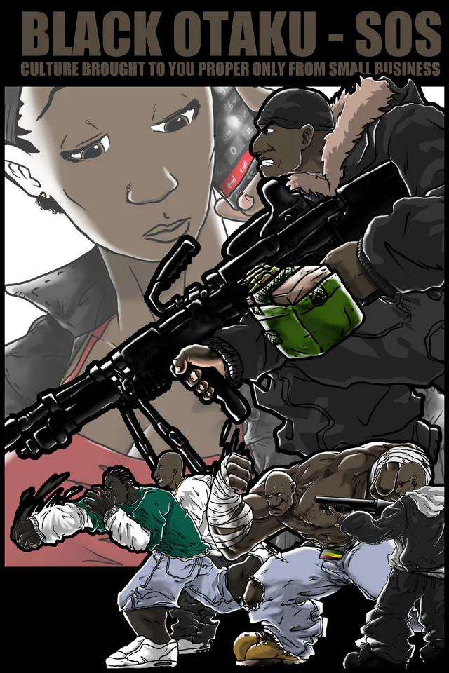Copertina di Black Otaku - SOS HD