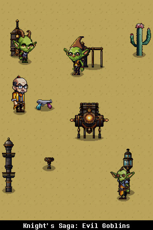 Copertina di Knight's Saga Evil Goblins