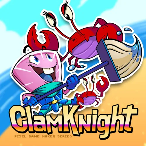 Copertina di Pixel Game Maker Series ClaM KNight