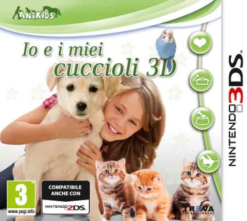 Copertina di Io e i miei cuccioli 3D