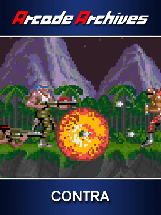 Copertina di Arcade Archives CONTRA