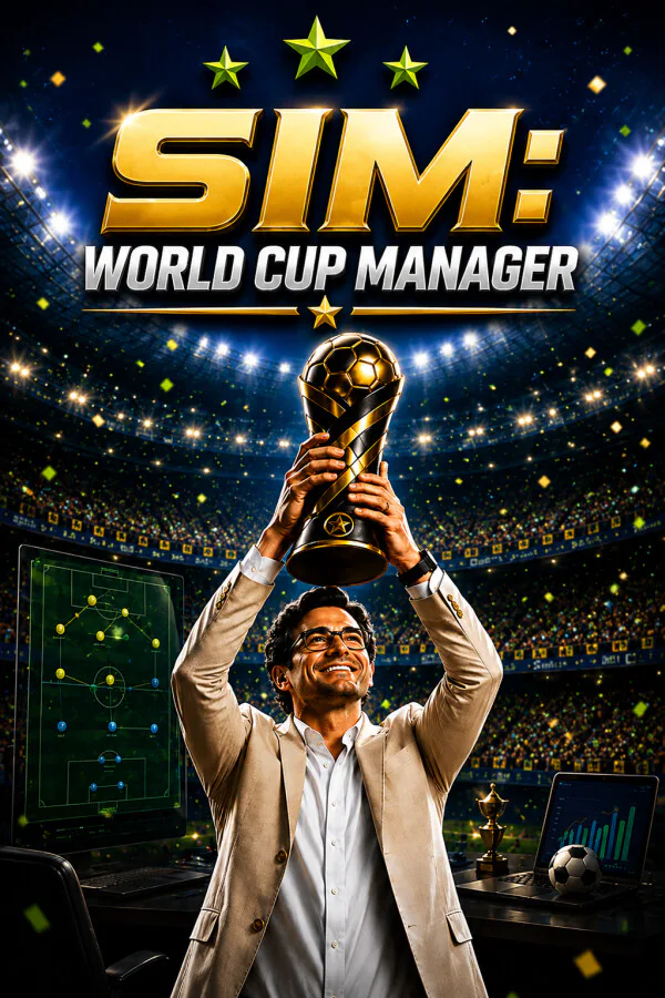 Copertina di Sim: World Cup Manager
