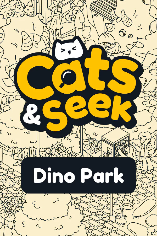 Copertina di Cats and Seek: Dino Park