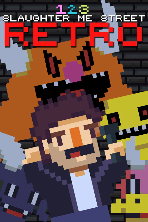 Copertina di 123 Slaughter Me Street Retro