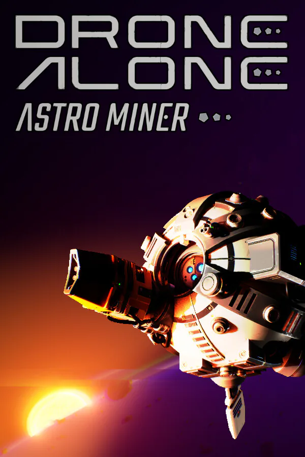 Copertina di Drone Alone Astro Miner