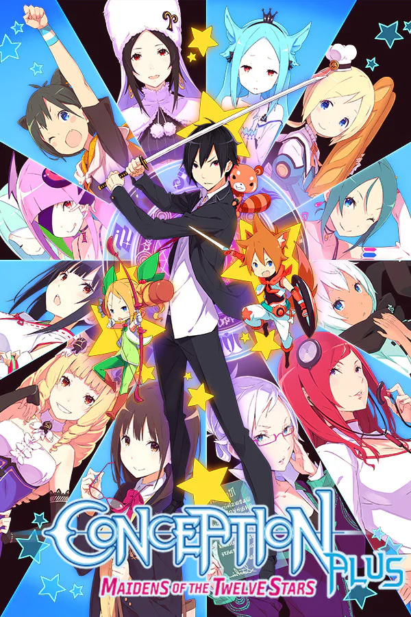 Copertina di Conception PLUS: Maidens of the Twelve Stars