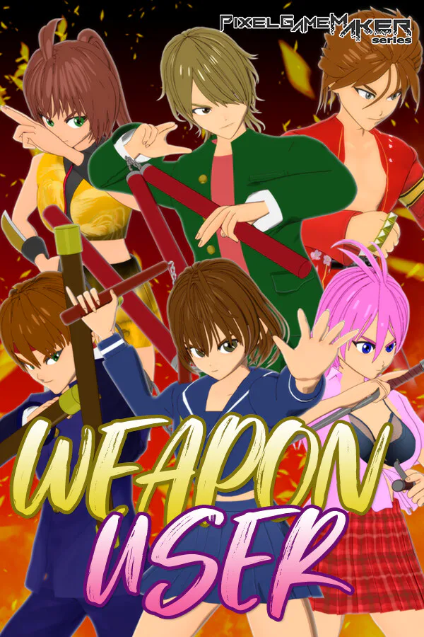 Copertina di Pixel Game Maker Series WEAPON USER