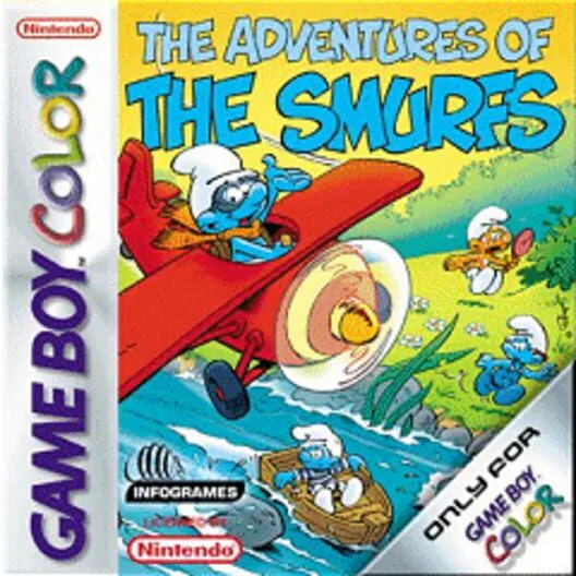 Copertina di The Adventures of the Smurfs