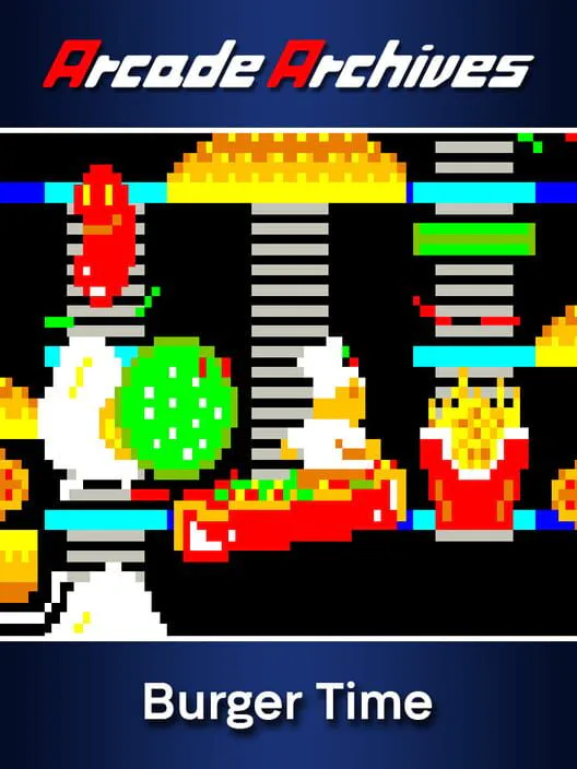Copertina di Arcade Archives Burger Time